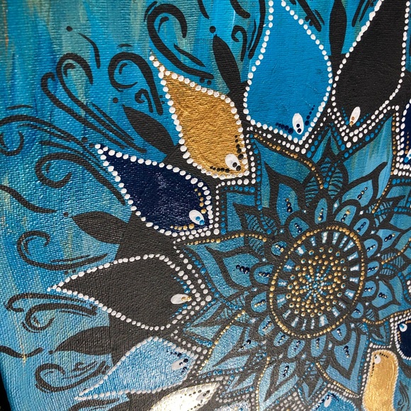 Original painting wall art acrylic on canvas - Picture 5 of 11